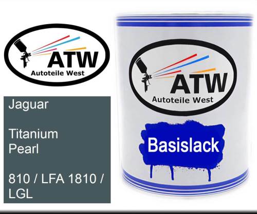 Jaguar, Titanium Pearl, 810 / LFA 1810 / LGL: 1L Lackdose, von ATW Autoteile West.